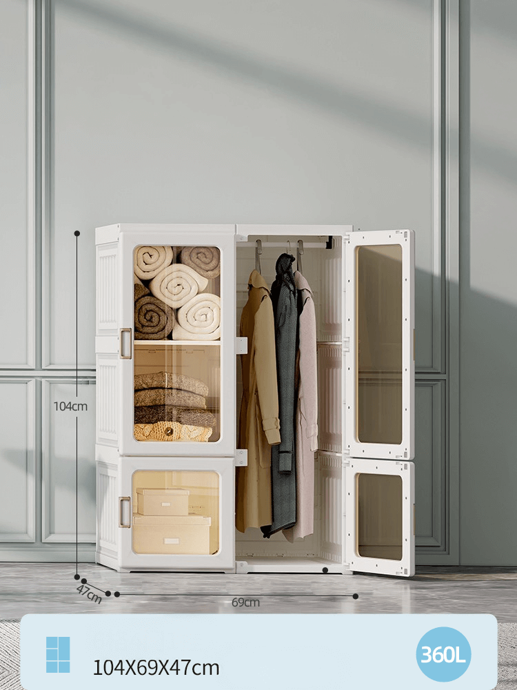 Portable Wardrobe Closet Storage Organizer