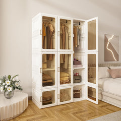 Portable Wardrobe Closet Storage Organizer